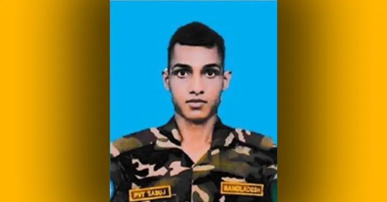 নিহত শান্তিরক্ষী সবুজ মিয়া